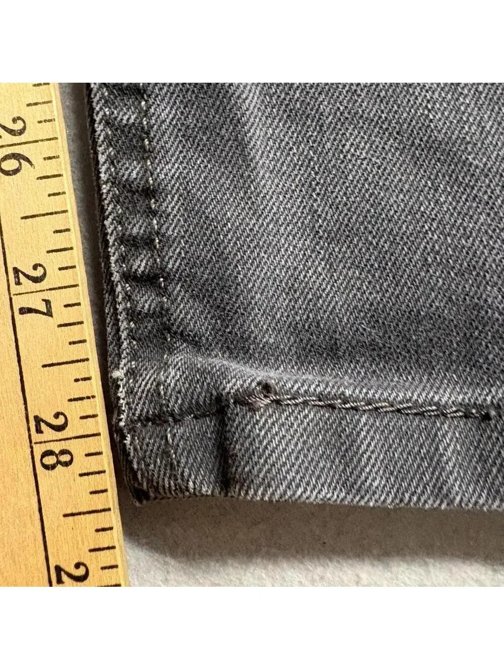 Levi's 511 Slim Fit Jeans Mens 30x30 Gray Denim Stretch Pants